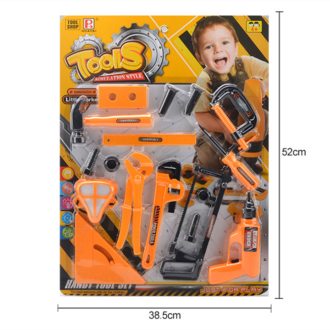 Hot Sales Preschool Pretend Play Tool Set Games Plastic Wrench Screwdriver Tool Set for Kids Tool Toys