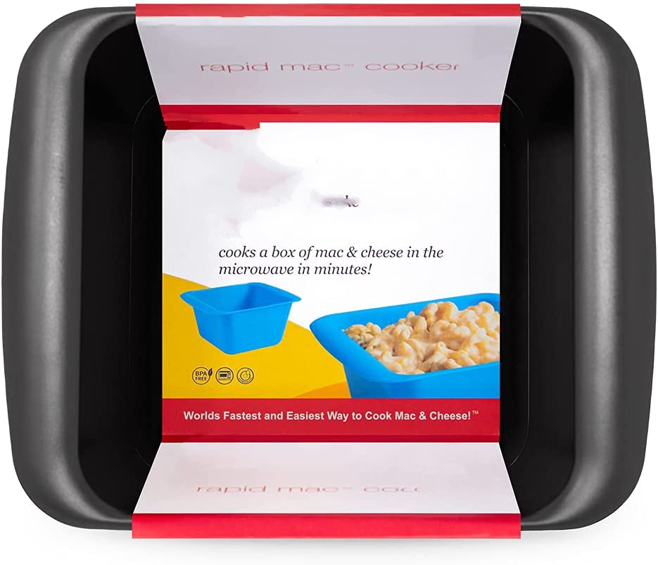 Rapid Cooker Microwave Macaroni Cheese in 5 Minutes Perfect for Dorm, Small Kitchen or Office Dishwasher Safe, BPA-Free