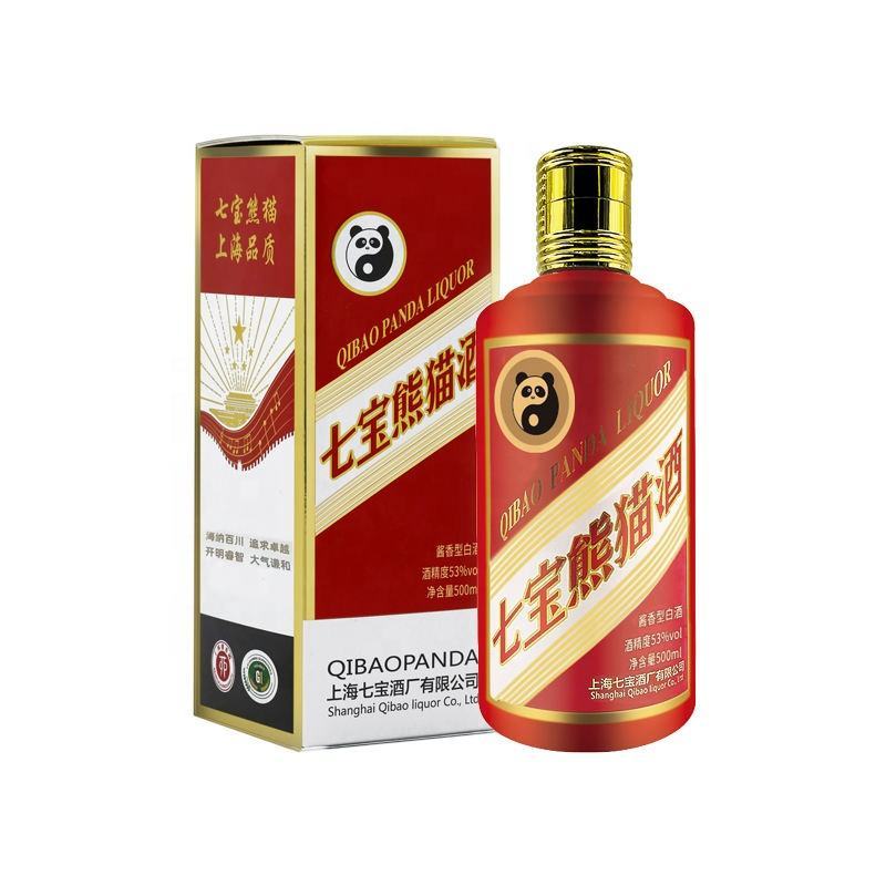 Shanghai Qibao Panda Brand Traditional Chinese Premium Maotai-Flavor White Liquor