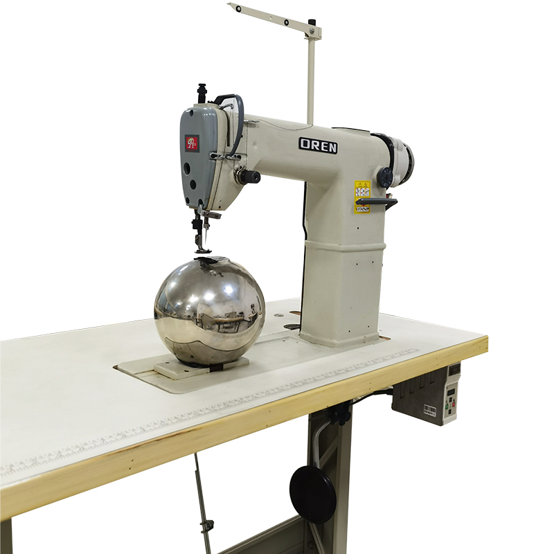 Industrial full hair breathable mesh ordinary fashion wig making sewing machine RN-810JF round ball post bed wig sewing machine