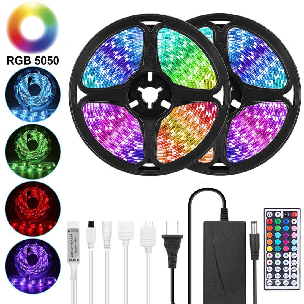 Умная rgb Светодиодная лента rgb 5050 с дистанционным управлением, 220 В, пиксель, Wi-Fi, 5 м, dream color grow, rgb светодиодная лента rgb