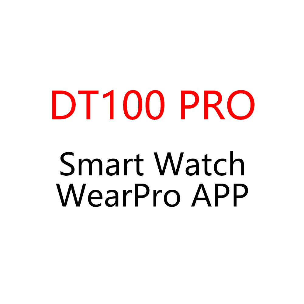 New Product Ideas 2021 DT100 Pro Smart Watch Reloj Inteligente Wearpro App Bt Call Iwo Smartwatch Seri Series 6