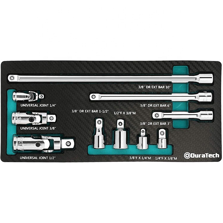 DURATECH 10-Piece wrench socket Socket Accessory Kit