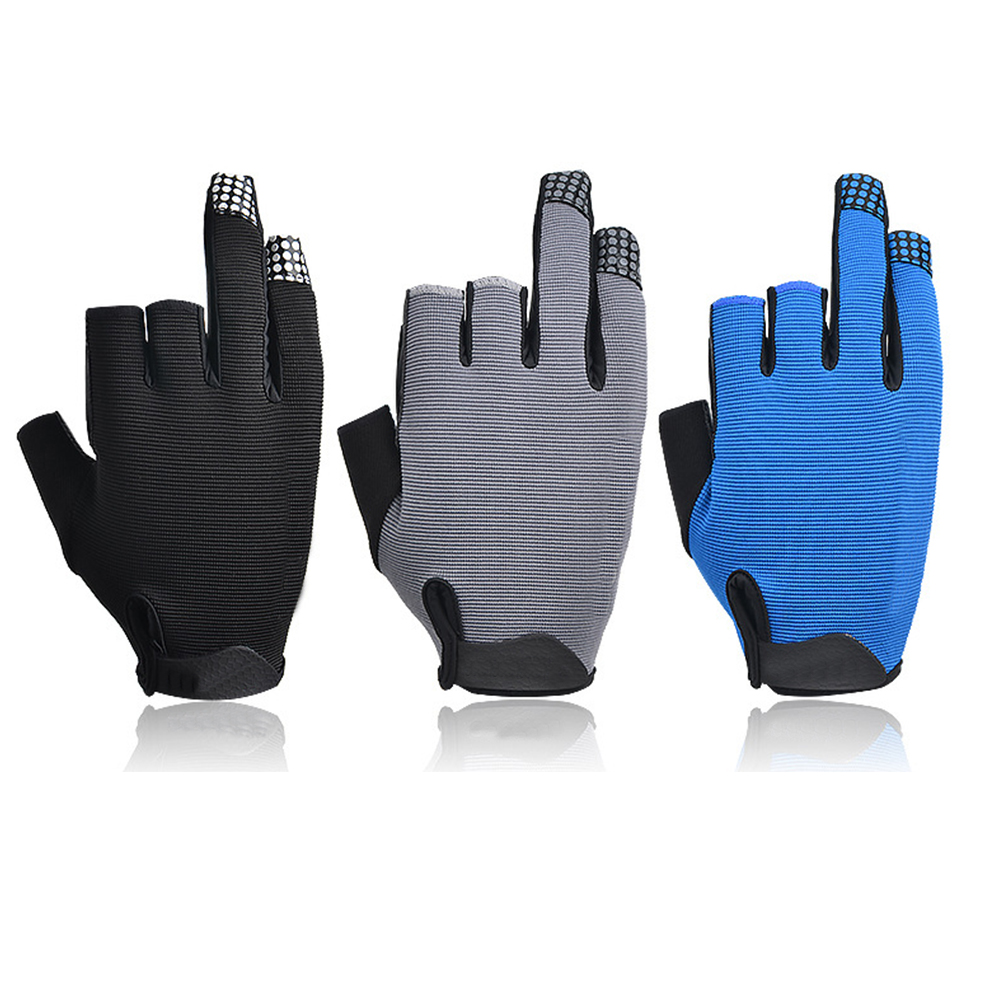 Made in China fishing fingerless gloves cut resistant fishing gloves gloves with light fishing