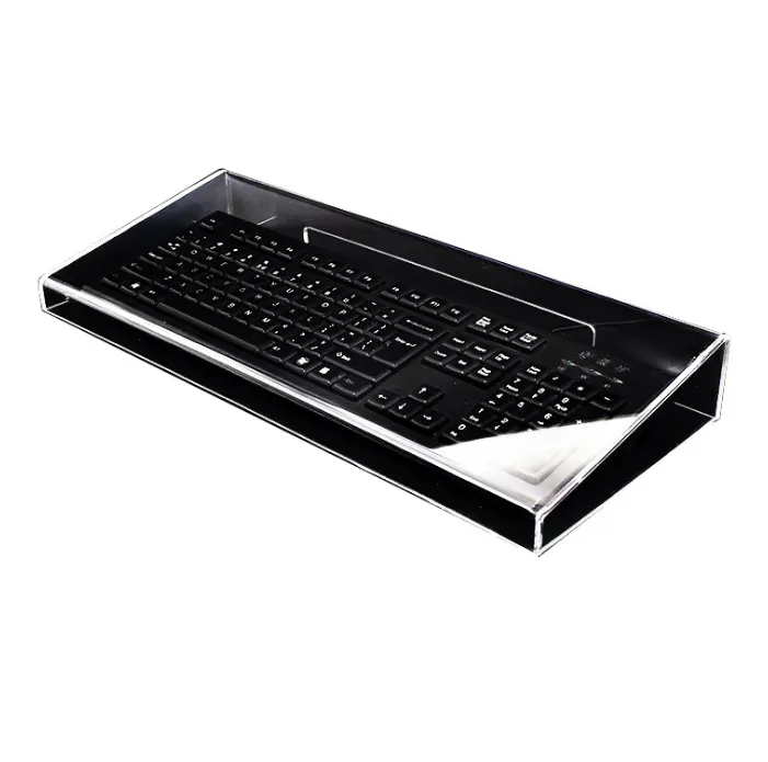 Premium Clear Acrylic Keyboard Cover 5Sides Custom Acrylic Keyboard Protector Laptop Quantity Waterproof Handmade