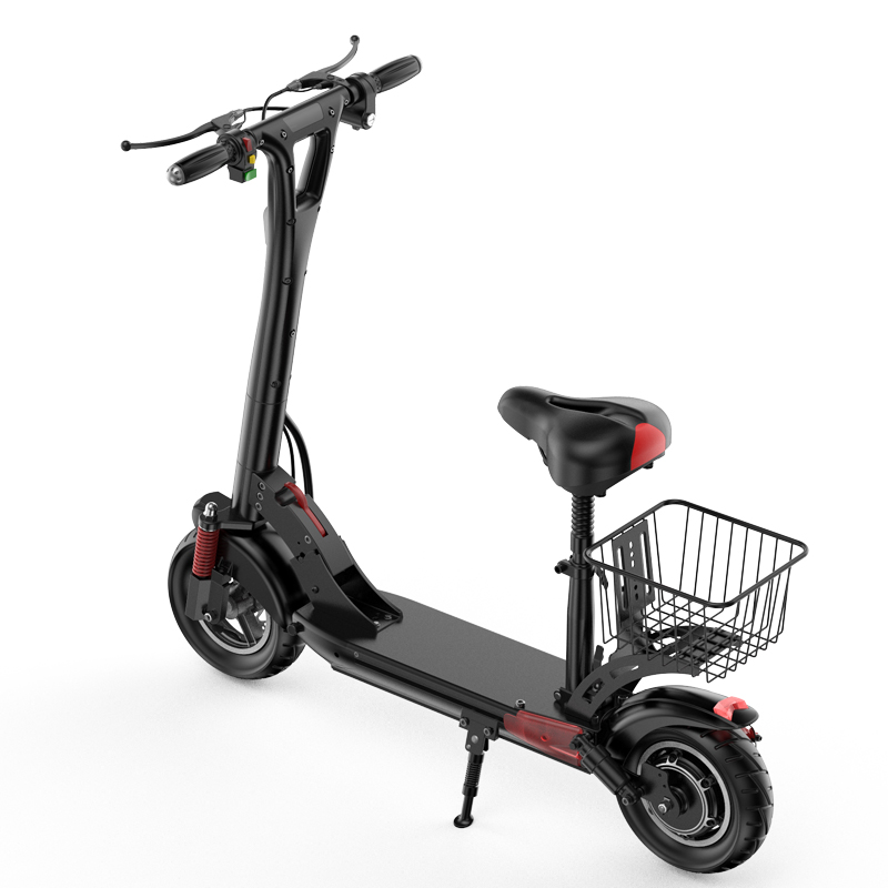 Smart Electric Scooter with Handle basket