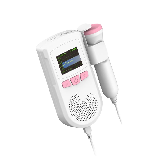 High quality hot sale baby heart sound detector made in China portable fetal Doppler suitable for domestic fetal fetal Doppler