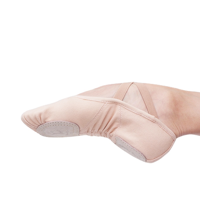 Ballet dance shoes no drawstring stretch canvas soft sole exercise shoes adult yoga body cat claw shoes women