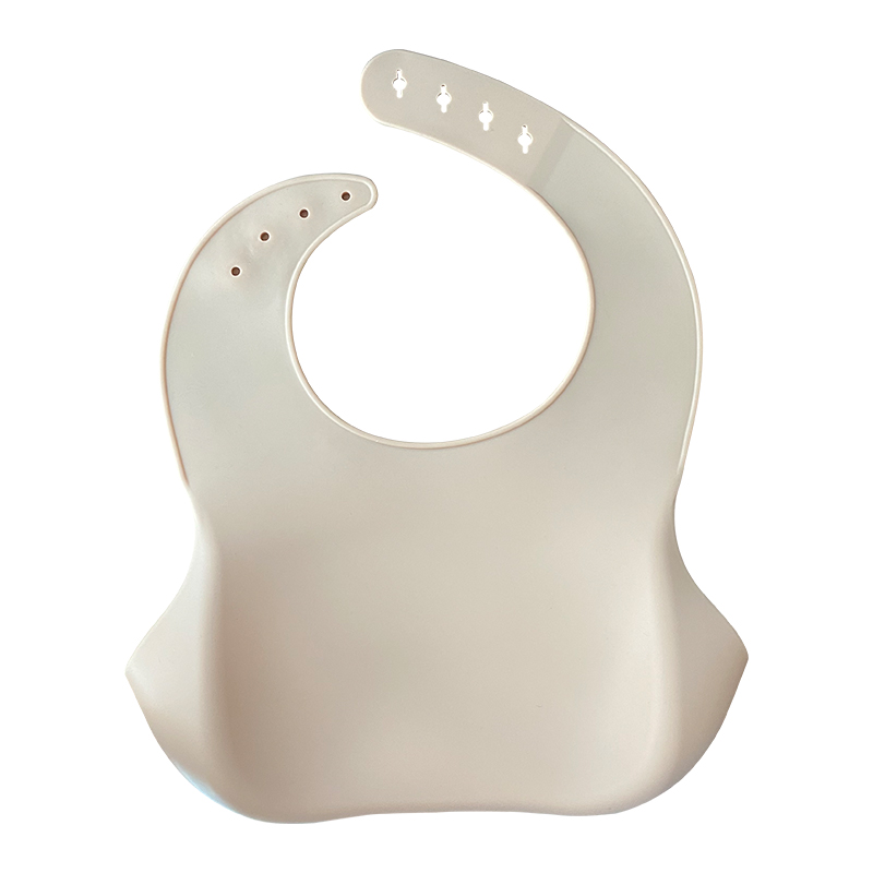 Custom Printed Free Sample Bpa Free Food Grade Children Feeding Kids Waterproof Baby Silicone Bib Set Colorful Silicone Baby Bib