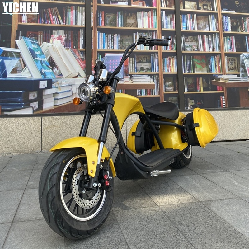 YICHEN Elektro Scooter EEC COC Approved Citycoco Electric Homologuer Other Cruiser Motorcycle Electronic Scooter for Adults