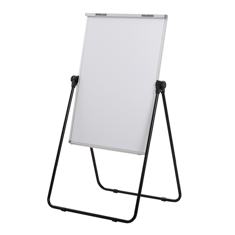Двусторонняя Регулируемая по высоте магнитная доска flipchart мольберт Складная u-образная откидная доска