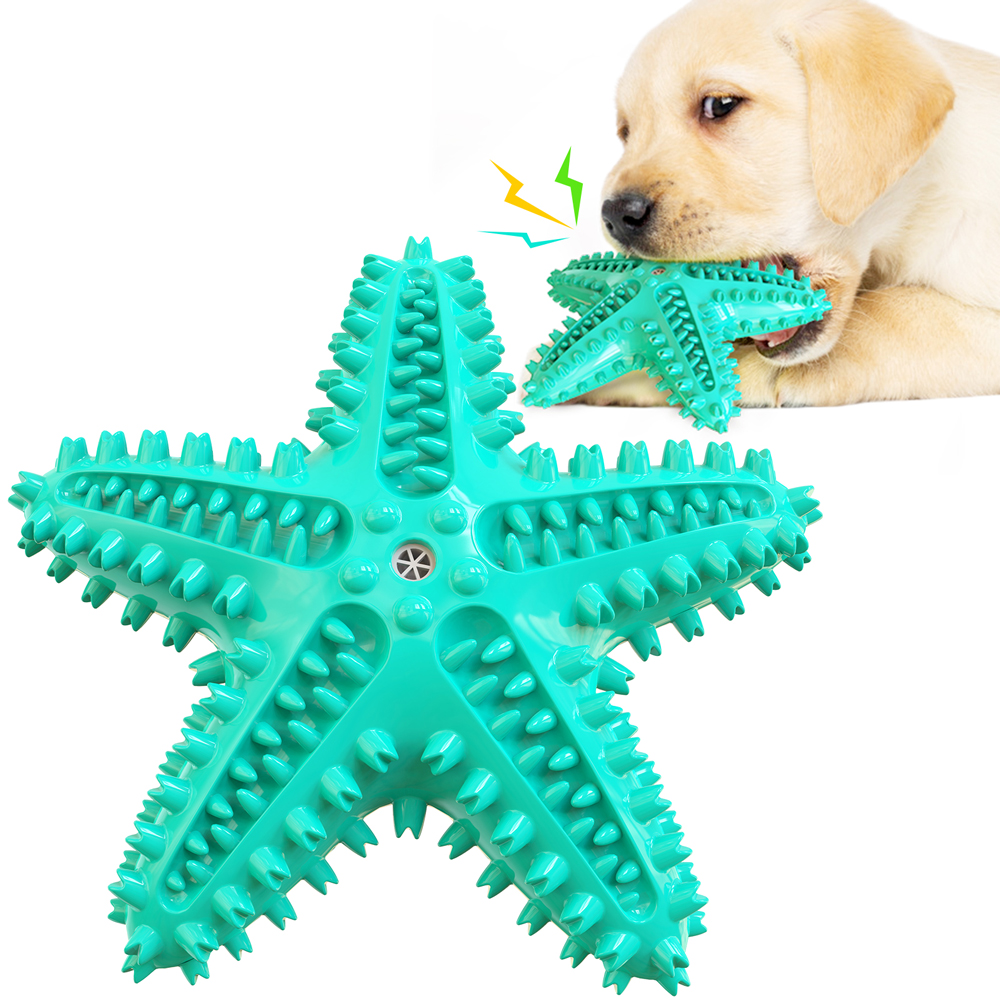 Interactive chew toy rubber dog Tooth Cleaning custom chewing toy