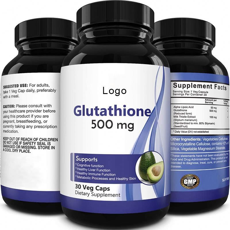High Quality Wholesale Price Avocado Oil Beautiful Glutathion Skin Whitening Capsule