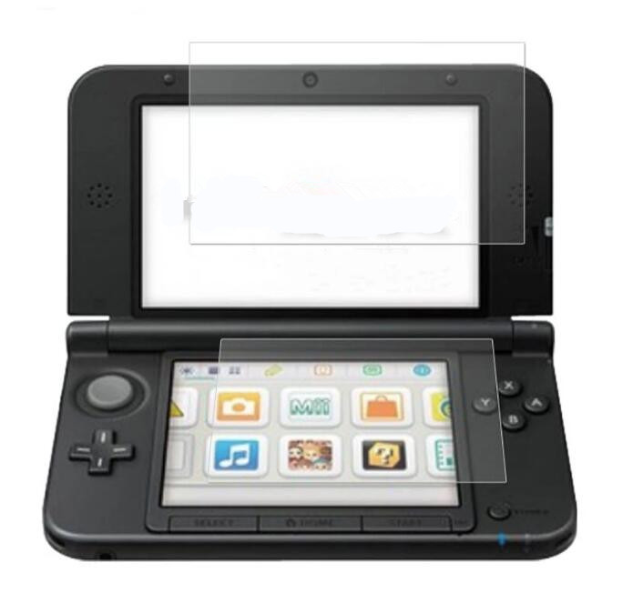 Защитная пленка из закаленного стекла для Nintendo 3DS LL XL для съемки крупным планом + вниз экранная пленка протектор для 3dsll XL игровой консоли защитная пленка