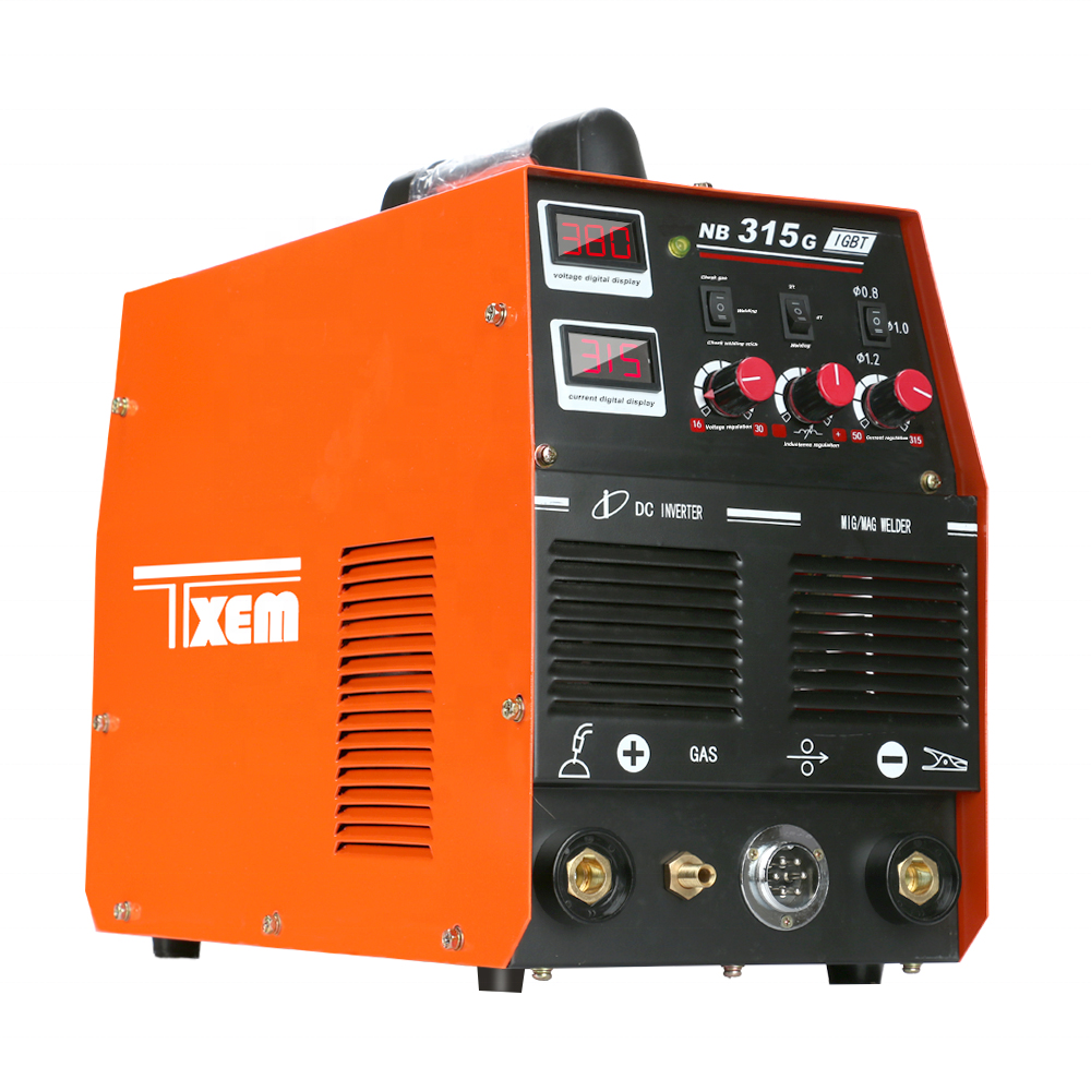 MIG 315 split-off dual voltage 220V 380V MMA MIG Welders with wire feeder