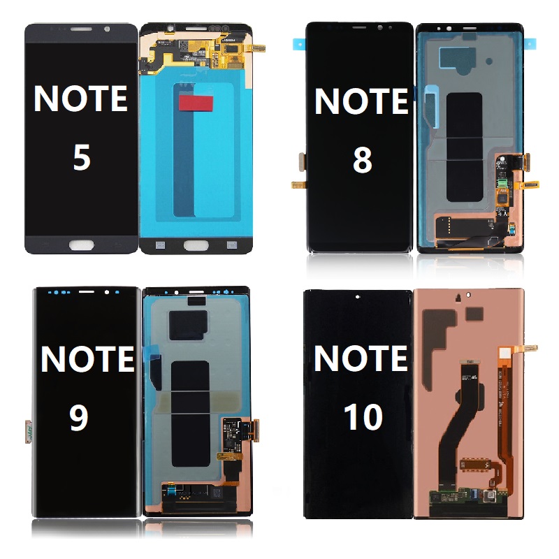 ЖК-дисплей с сенсорным экраном для Samsung Galaxy Note 20 Ultra 5G 10 Plus Lite Note 9 8 7 5 4 3 FE Fan Edition Edge
