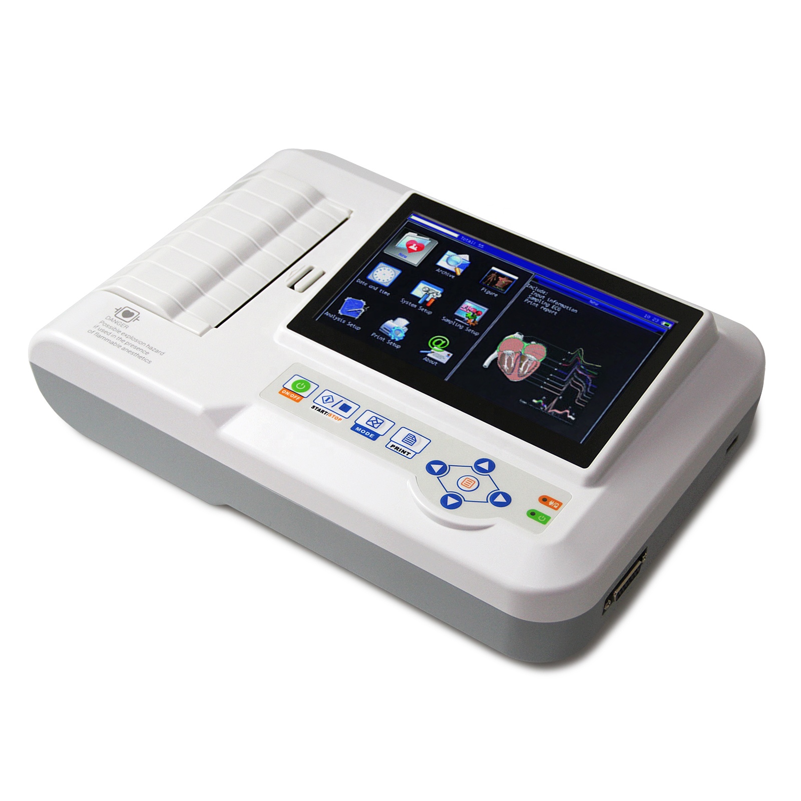 Цифровой сенсорный экран contec ecg ekg machine