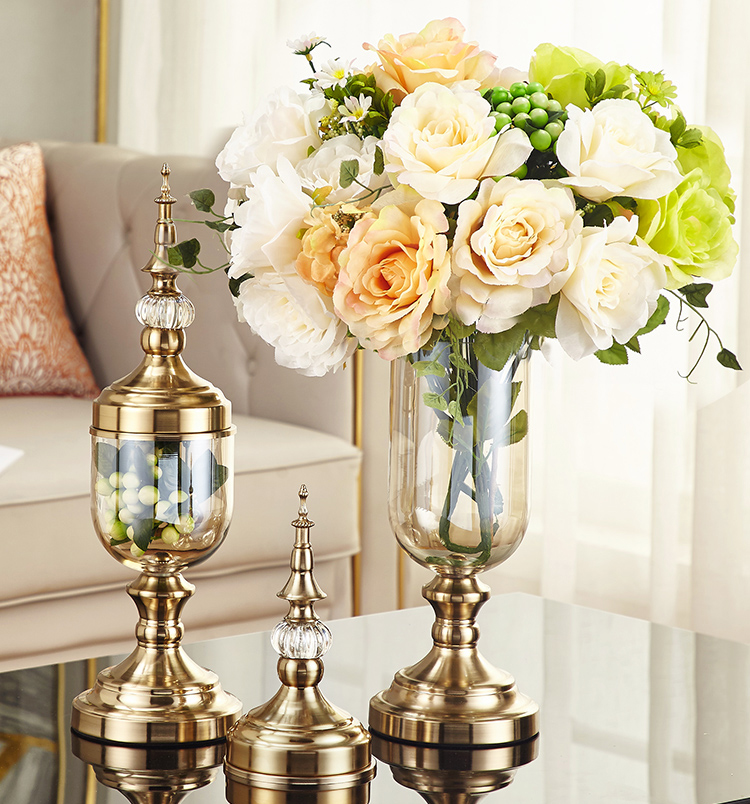 nordic luxury flower vase for dried flowers