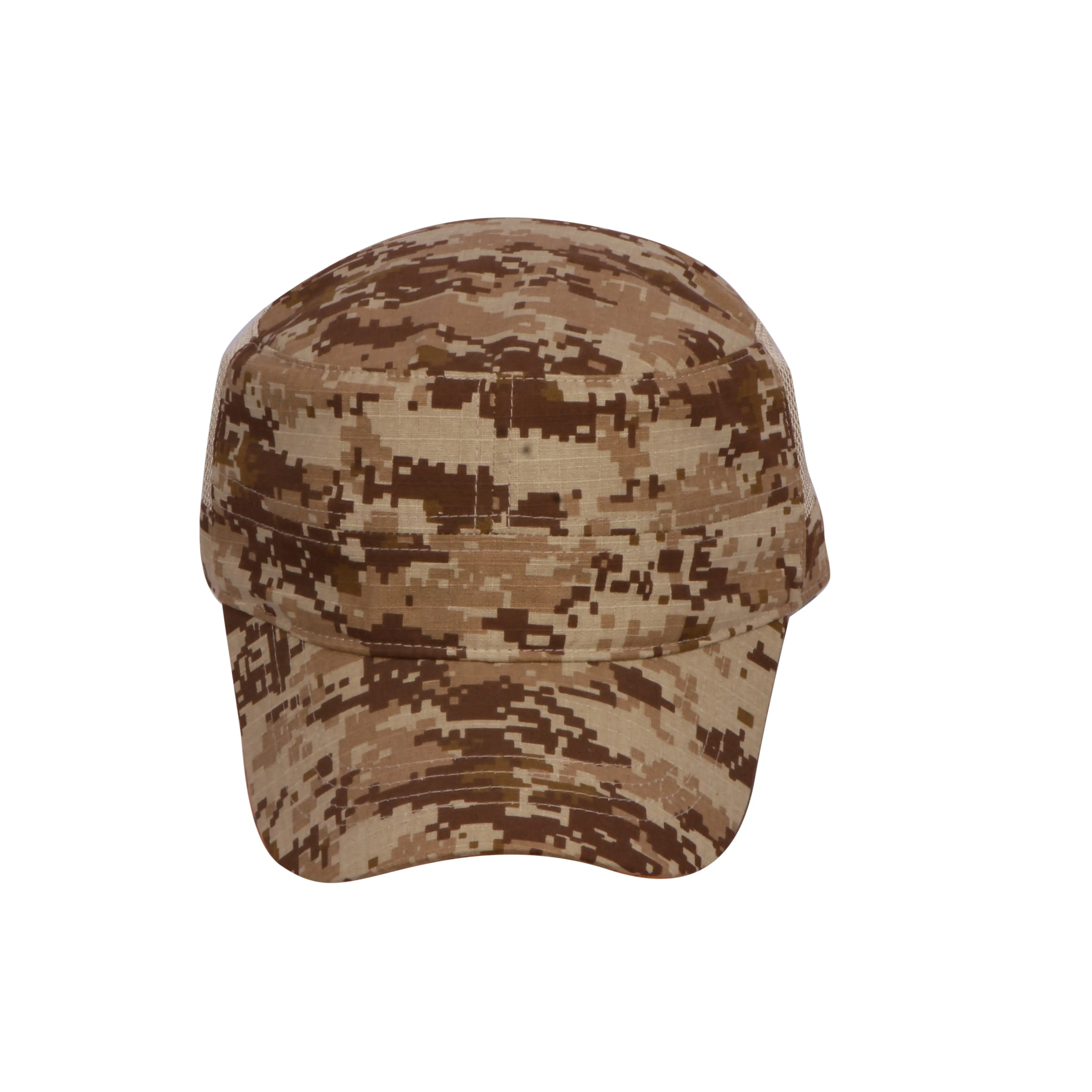 Высокое качество Пользовательские камуфляж Flat Top Caps, Открытый Армии кепки кадет Военная Униформа шапки