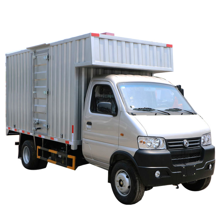 В наличии Dongfeng мини фургон коробка грузовик для продвижения