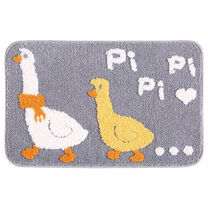 Gray Turkish Carpet Printed Kids Carpet