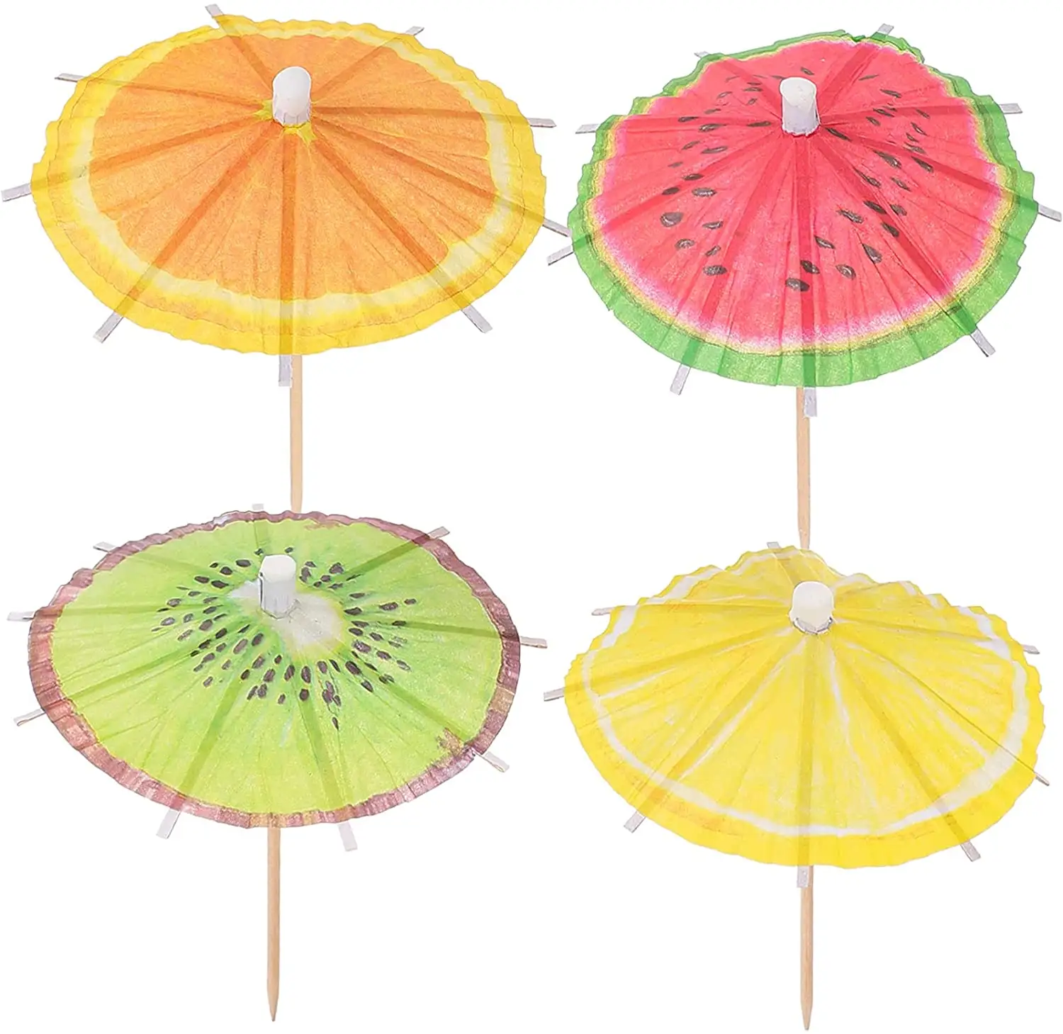 Bar Drinking Cocktail Accessories Umbrella Picks For Drinks Drinking Accesories Customized Logo Food Topper