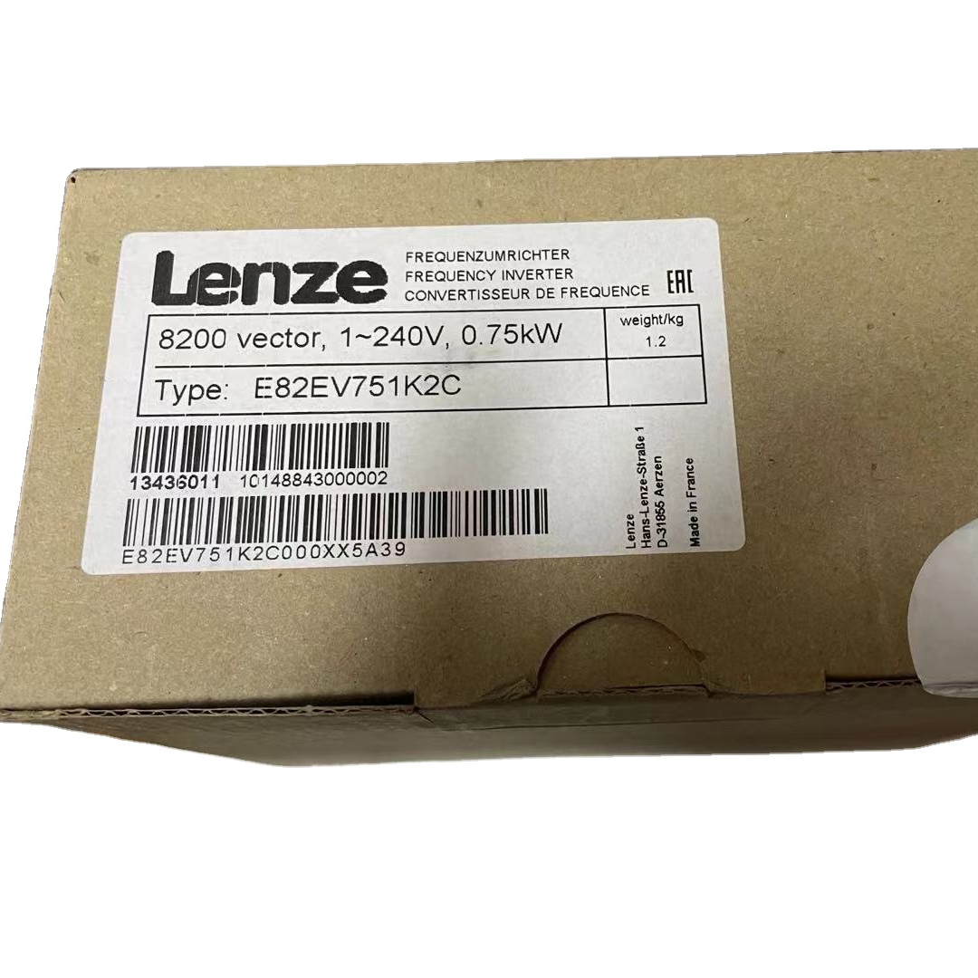 Инвертор частоты 0,75 кВт 1-240 В Тип E82EV751K2C LENZE вектор 8200