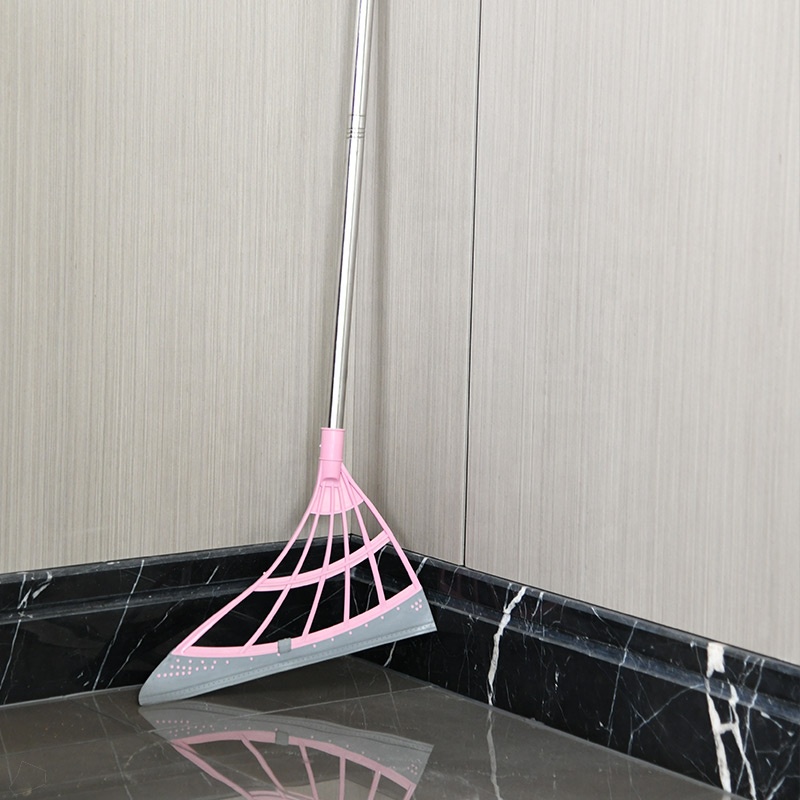 supplier 2 in 1 pet hair removal broom silicon magic wipper broom