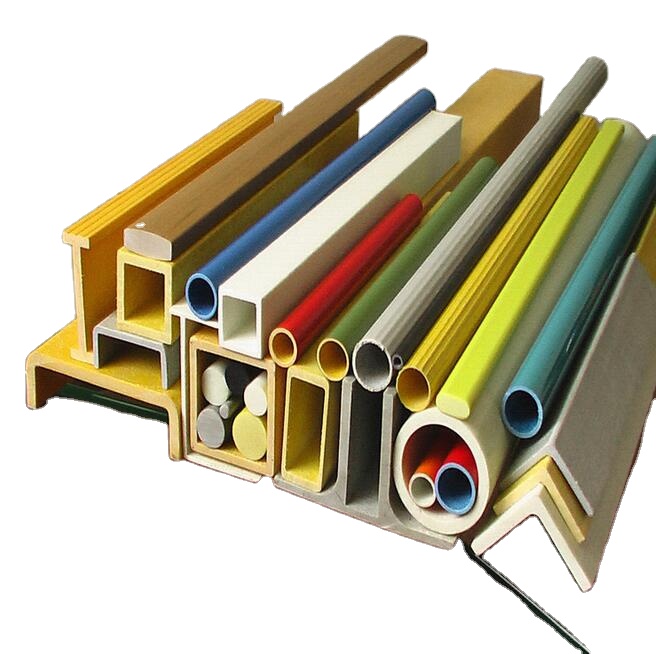 Professional Manufacture Corrosion Resistant H Shaped Profiles FRP Glass Fiber Reinforced Plastics Grp Frp Fiberglass Pipe Tube