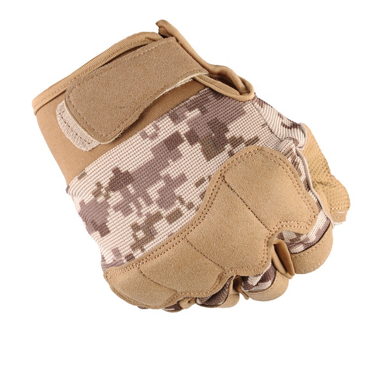 Camouflage half-finger military tactical Tactical outdoor gloves for men