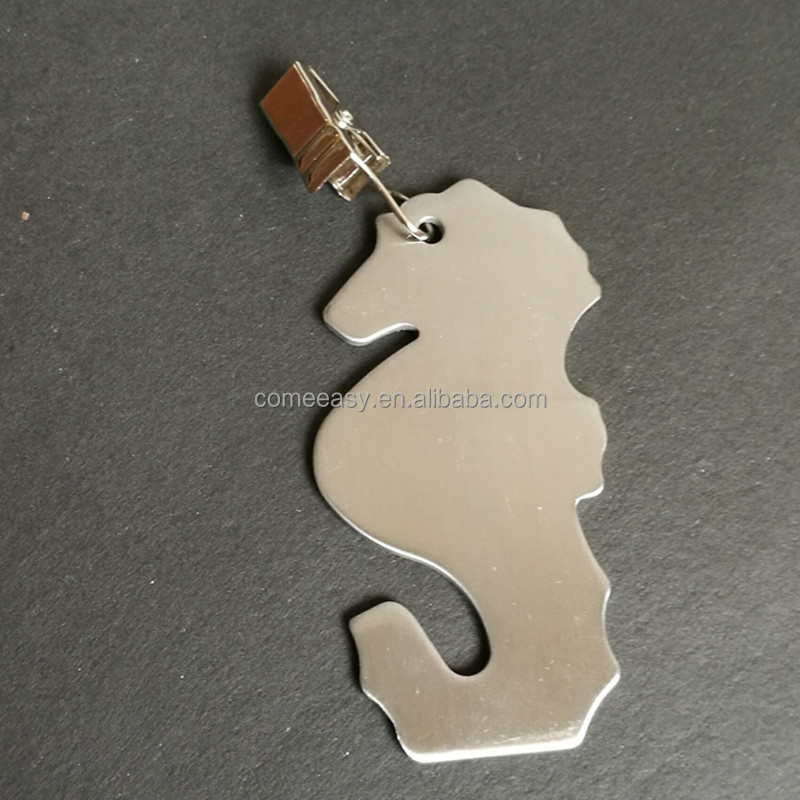 Horse Shape Stainless Steel Tablecloth Weight Clip Tablecloth Clip in silver color