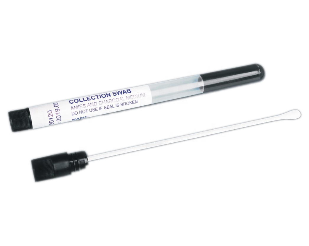 Amies with Charcoal Transport Specimen Collection Swab with Medium
