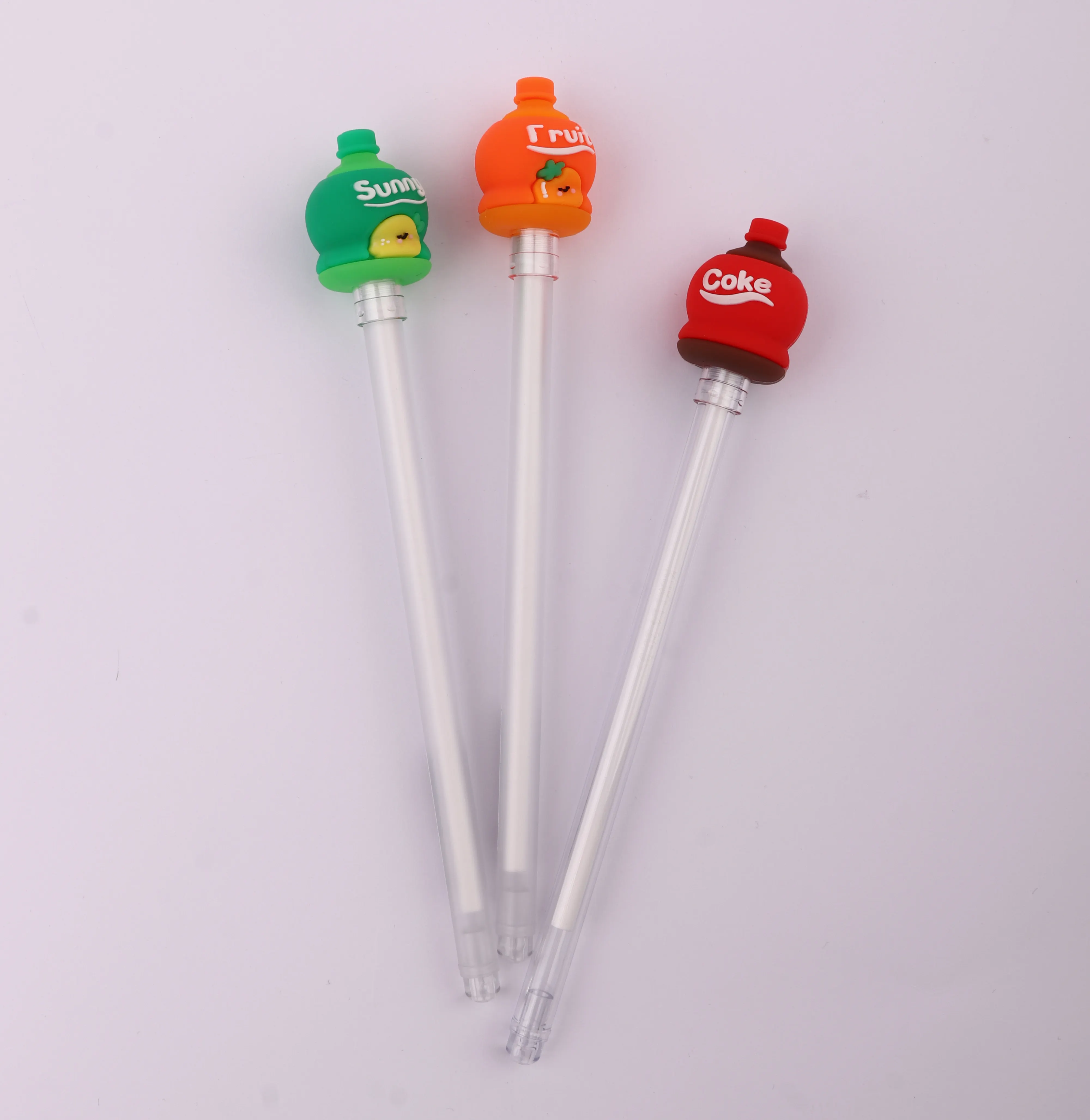 Pens Manufacturer Cute And Fashion Pull Series Soda Gel Pen For Kids Gift School Kawaii Stationery Pens