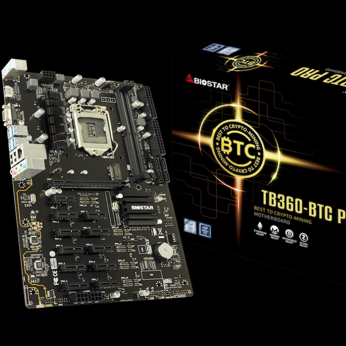TB360-BTC PRO компьютер добычи Рог материнская плата TB360 BTC PRO 12 GPU I8 I9 DDR4
