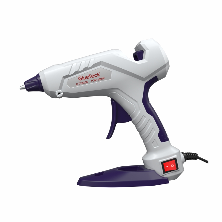 Factory 100w Silicon hot melt glue gun with glue stick for diy industrial CB CE certification