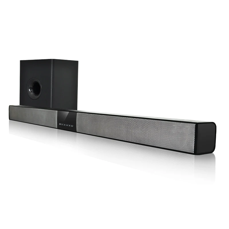 Домашняя звуковая система караоке с BT TV Soundbar и сабвуфером