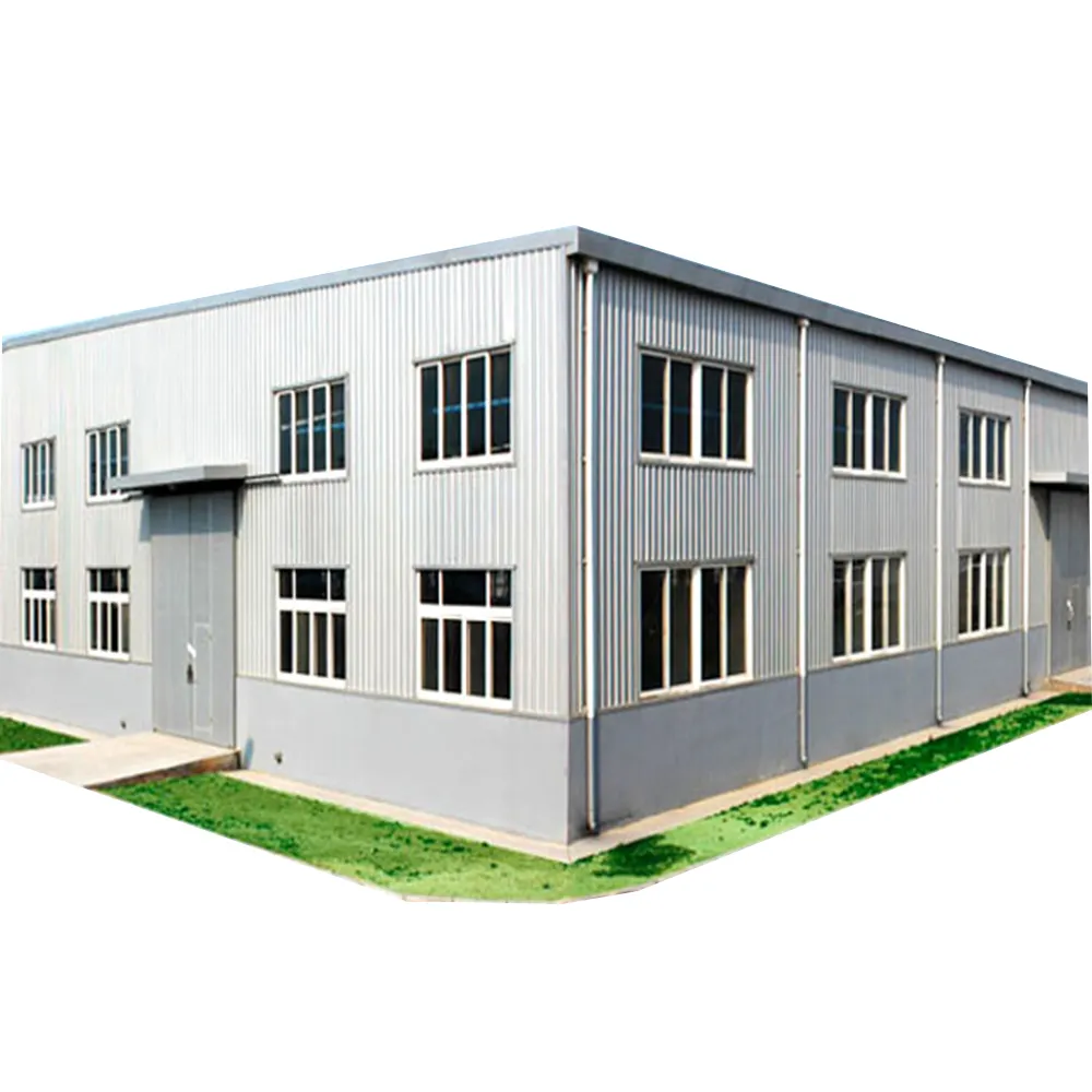 prefab thin-walled sandwich panel light steel frame structure warehouse hangar