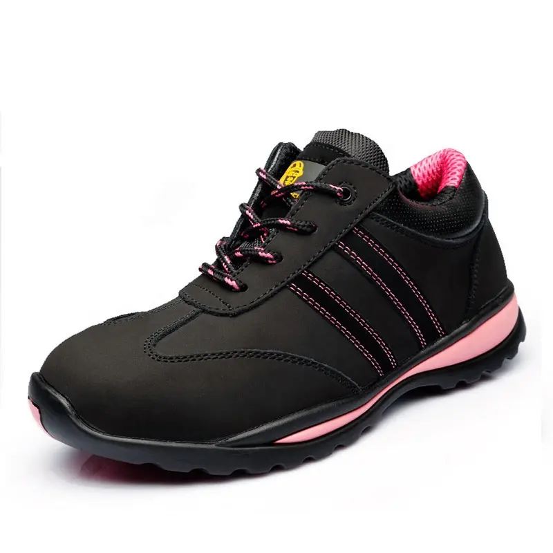 New style women steel toe hiking shoes soft and breathable outdoor activities safety shoes