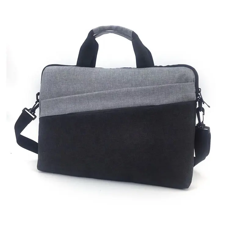 Custom High Quality 300D Melange Pu RPET Sport Travel Messenger Shoulder Bag