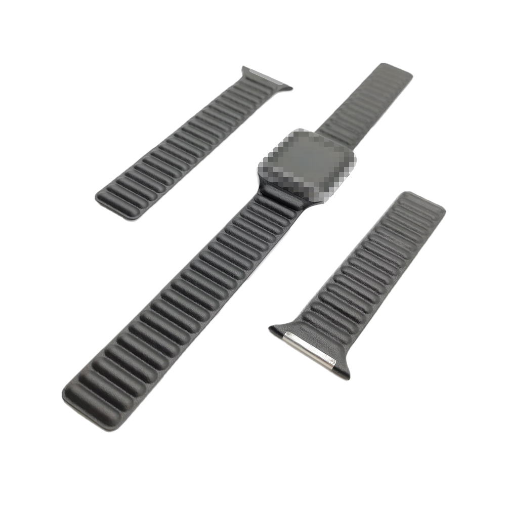 Ремешок кожаный для Iwatch Band Series 6/5/4/3/2/1, магнитный, для Apple Watch Series 6