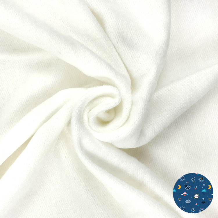 Natucare BSCI 500gsm 70% bamboo 30% cotton towelling fabric organic bamboo cotton spandex fabric