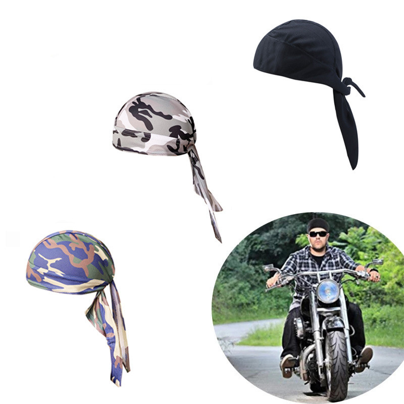 Cycling Caps Head Scarf Headscarf Headband Summer Men Running Riding Bandana Ciclismo Pirate Hat Hood