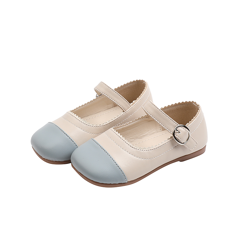 New Design girls Soft School flats shoes Children Dance Ballet Leather Shoes
