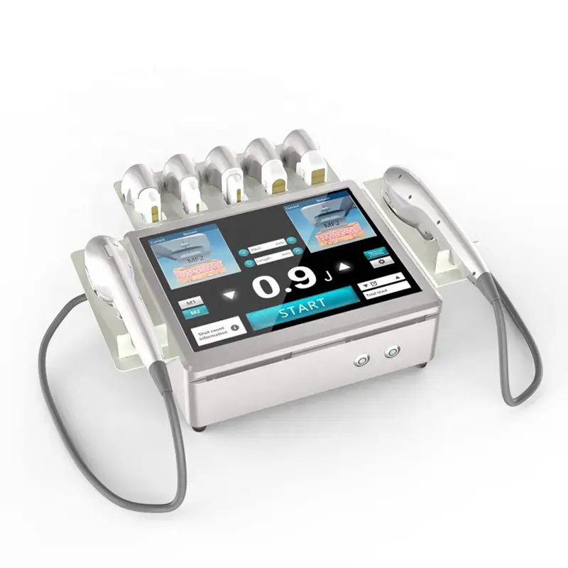 Portable 7D Hifu With 7 Cartridges 12 Lines Body And Face Lifting Skin Tightening Wrinkle Removal Body Contouring Machine