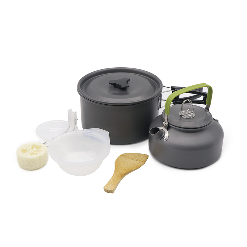 Ultralight Portable Outdoor Teapot Travel Picnic Cooking Camping Kettle