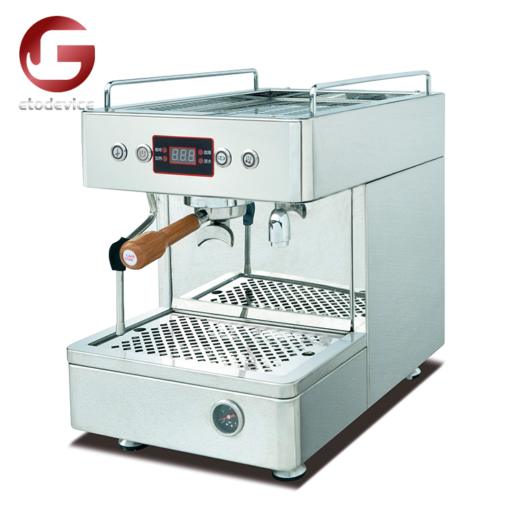 Push-button single-group espresso coffee machine for sale