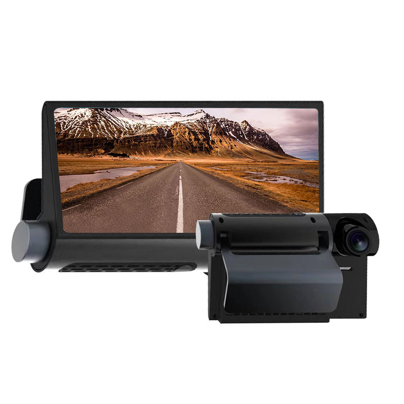 Высокое качество 4,39 "дюймов Dashcam 4G Android 8,1 четырехъядерный 8 ГБ Автомобильный GPS навигатор водительская камера рекордер бесплатные карты CE FC ROHS