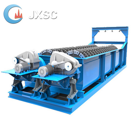Wholesale China Manufacturer Mini Rock River Stone Silica Double Spiral Sand Washing Machine Equipment Price Screw Sand Washer