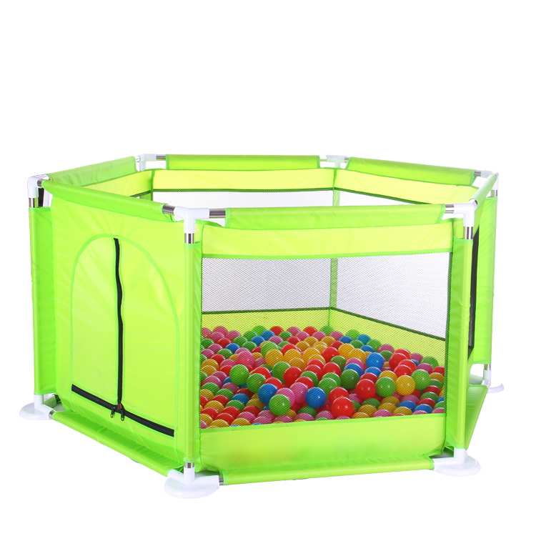 Indoor and Outdoor Hexagonal Folding Baby Playpen Yard Kids Play Fence for Toddlers
