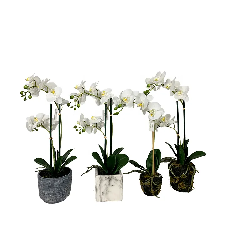 Искусственный бонсай, товары для Пасхальной вечеринки, растение орхидеи для украшения дома